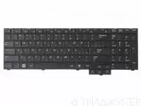 Клавиатура для ноутбука Samsung R519, R523, R525, R528, R530, R538, R540, R620, R717, R719, RV508, RV510, черная, горизонтальный Enter