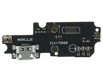 Разъем зарядки для телефона Asus Zenfone 3 Max (ZC553KL) и микрофон