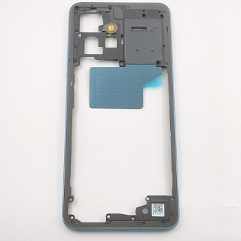 Средняя часть корпуса для телефона Xiaomi Redmi Note 12 4G (синий)